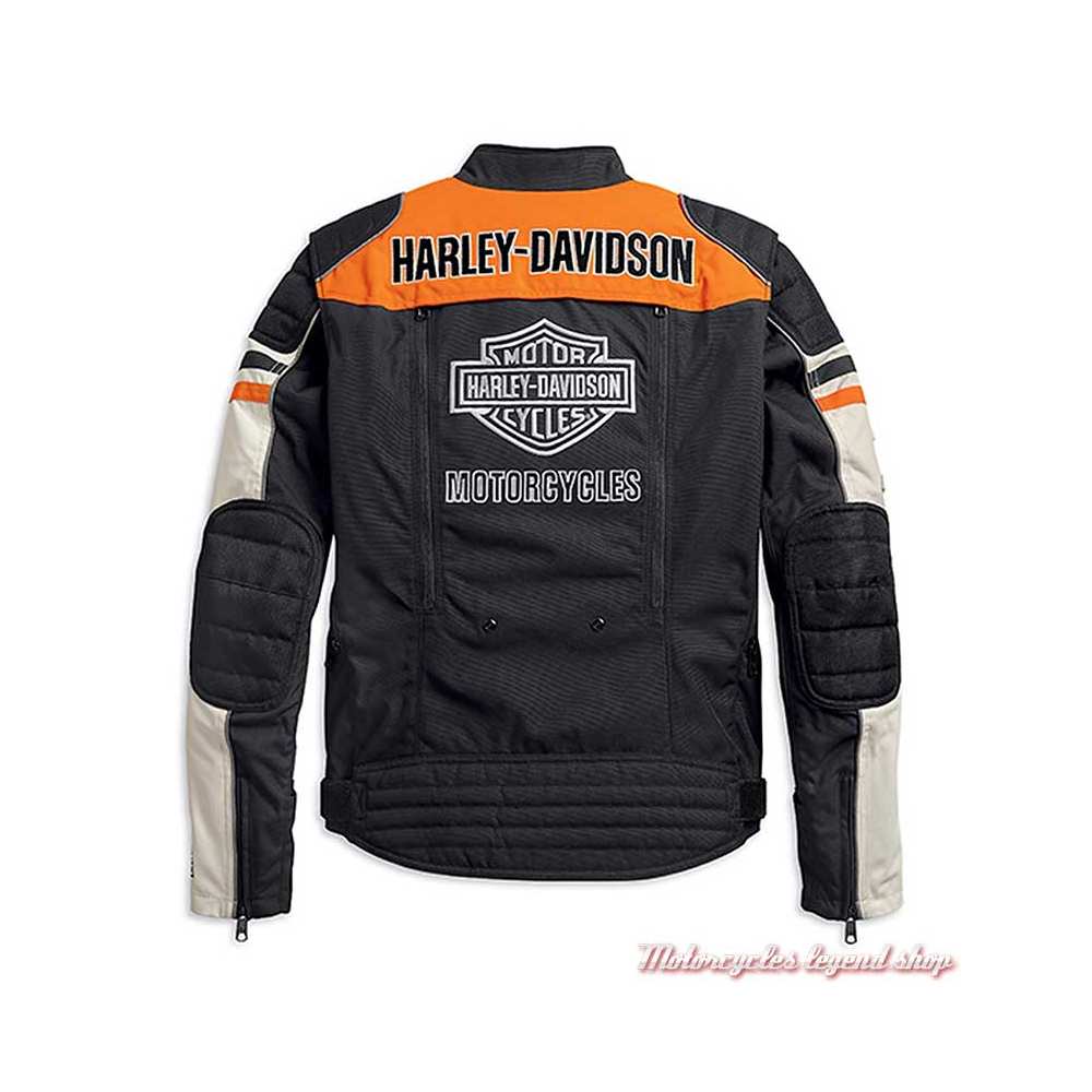 Blouson textile Metonga Harley-Davidson homme - Motorcycles Legend shop
