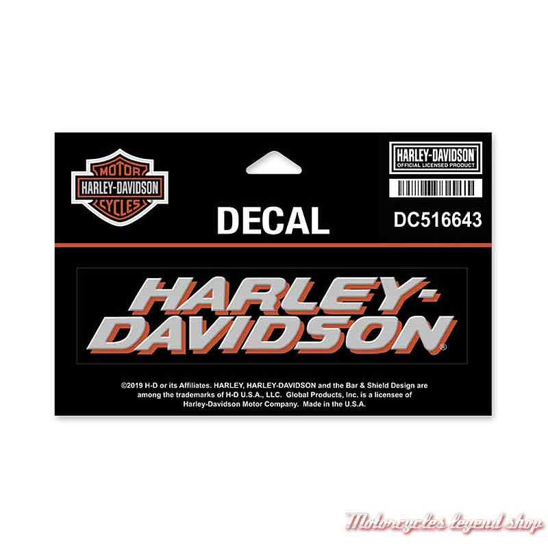 Stickers Harley Davidson pour casque SHOEI