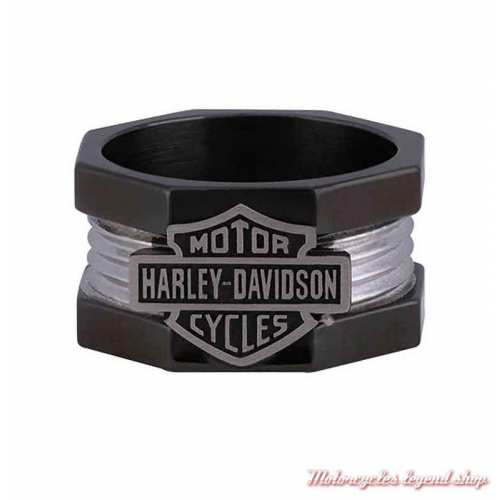 Bague acier Nut & Bolt Harley-Davidson homme