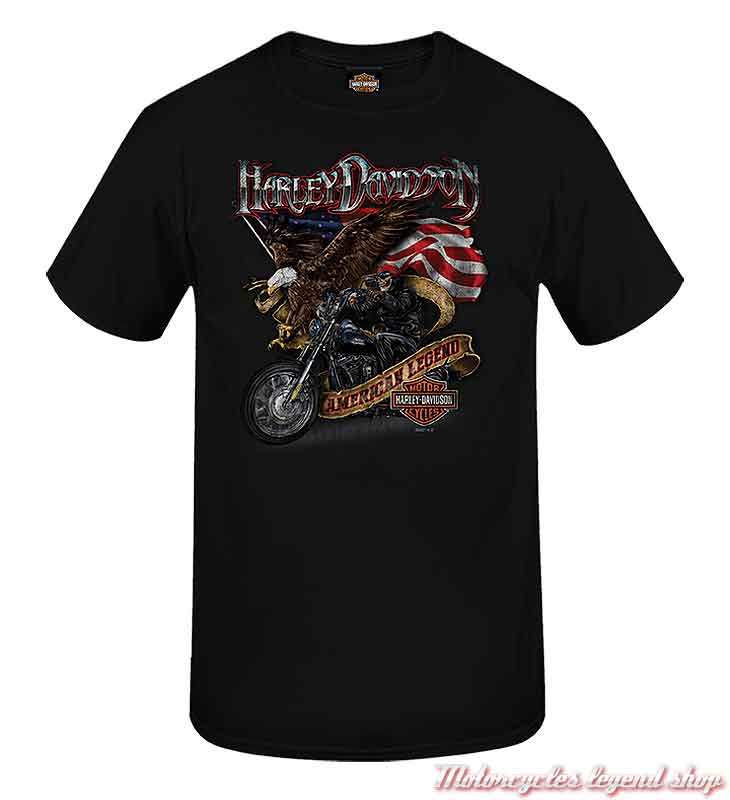 Tee-shirt Flying Patriot Harley-Davidson homme - Motorcycles Legend shop