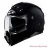 Casque C80 noir HJC, modulable, noir brillant, 106530