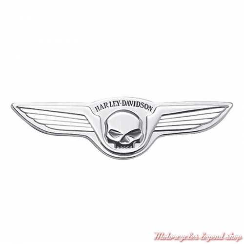 Médaillon décoratif adhésif Winged Skull Harley-Davidson