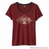 Tee-shirt Diamond Scoopneck 120th Anniversary Harley-Davidson femme, rouge, coton, manches courtes, 96695-23VW