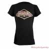 Tee-shirt 120th Anniversary fille Harley-Davidson, noir, coton, manches courtes, 1531302, 1541302