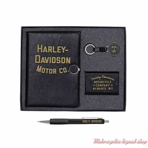 Ensemble cadeau Notebook Harley-Davidson