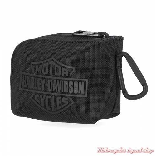 Porte monnaies mousqueton Harley-Davidson