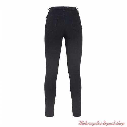 Jeans Ruby Dark John Doe femme, protections genoux et hanches, dos, MJDD4021