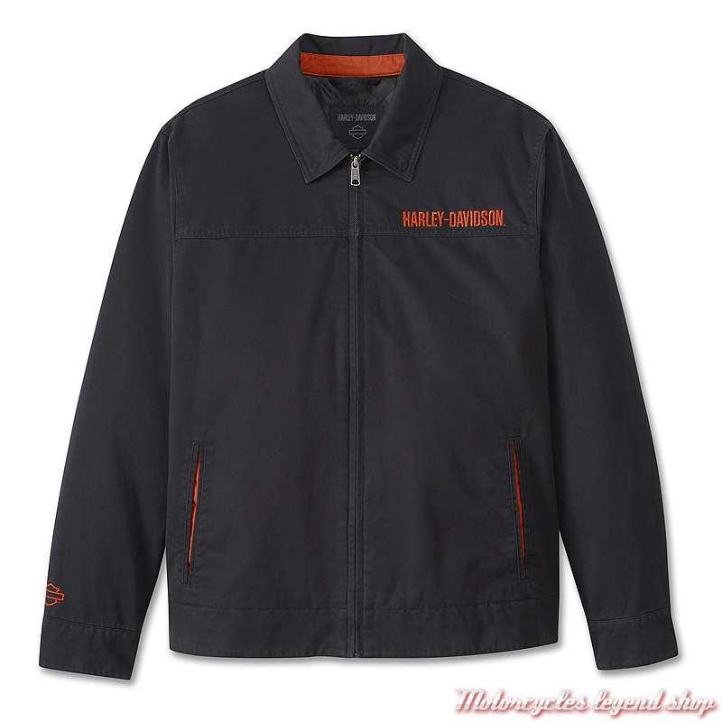 Veste textile Bar Font Harley Davidson homme Motorcycles Legend shop