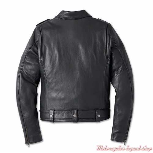 Perfecto cuir 120th Anniversary Harley-Davidson femme, noir, CE, dos, 97026-23EW