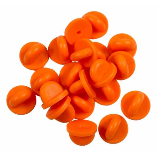 Fixations pin's clutches Harley-Davidson plastique orange x 20 - 8017187