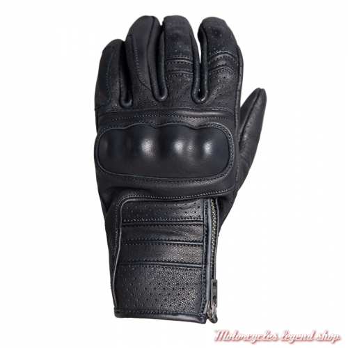 Gants cuir Ora Black John Doe, cuir et coton, CE, JDG7051