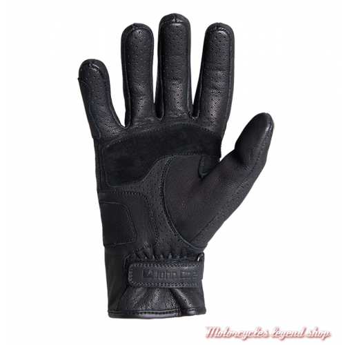 Gants cuir Ora Black John Doe, cuir et coton, CE, paume, JDG7051