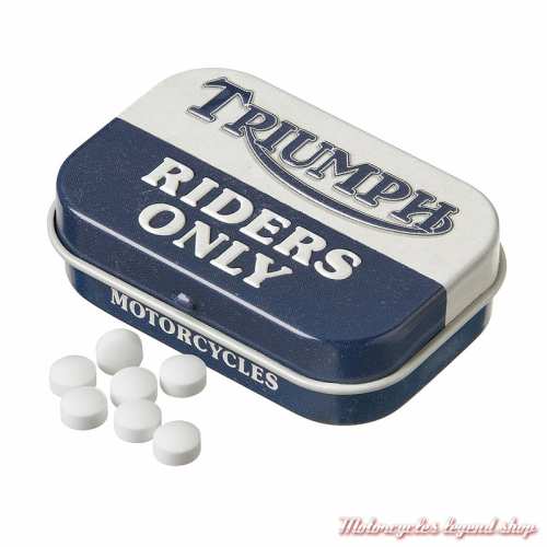 Boite de pastilles mentholées Riders Only Triumph