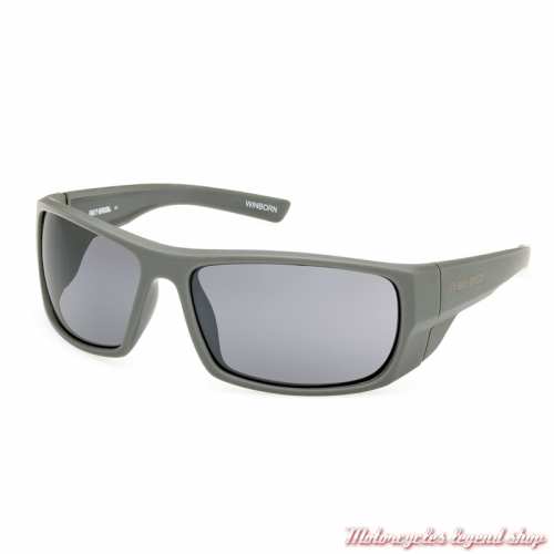 Lunettes solaire Winborn Harley-Davidson, gris mat, verres gris, HZ0012-20A