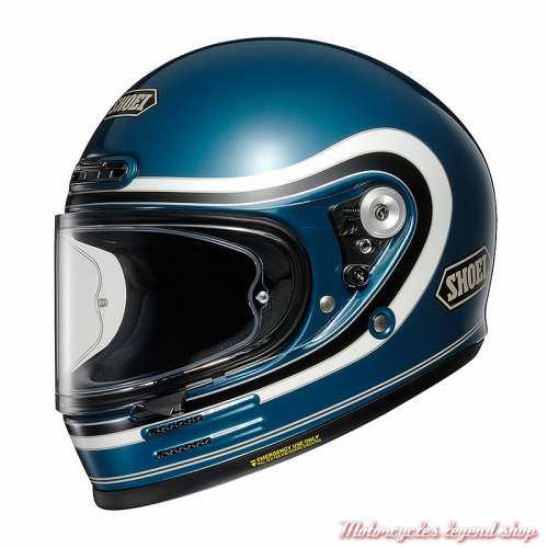 Casque The Glamster Bivouac TC-2 blue Shoei