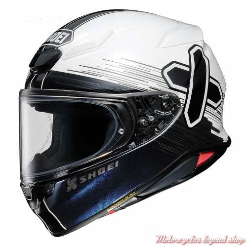 Casque NXR2 Ideograph TC-6 Shoei, blanc, bleu, noir