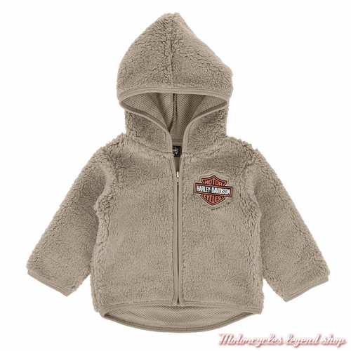 Veste à capuche Sherpa Harley-Davidson enfant