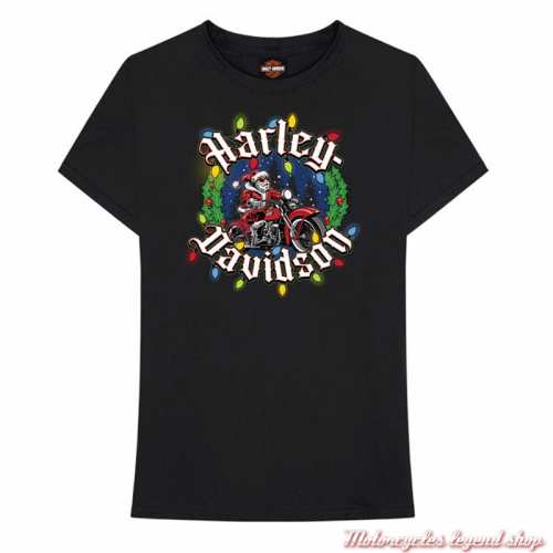 Tee-shirt Silent Night Harley-Davidson femme