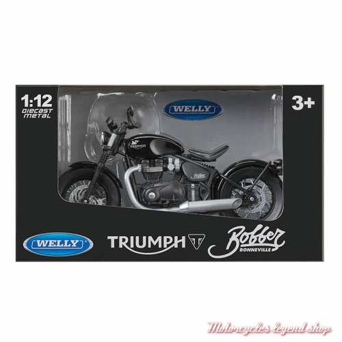 Miniature Triumph Bonneville Bobber, échelle 1/12, boite, MLMA24915