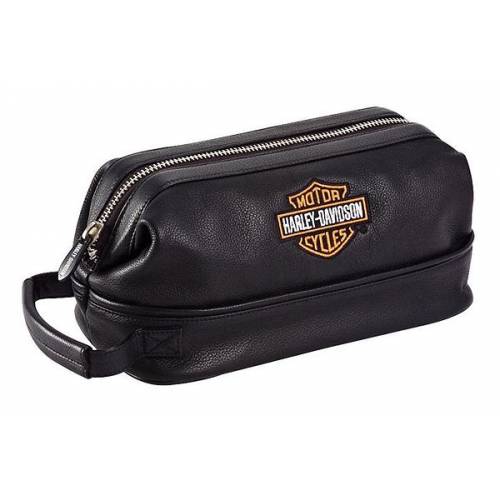 Trousse de toilette cuir Harley-Davidson